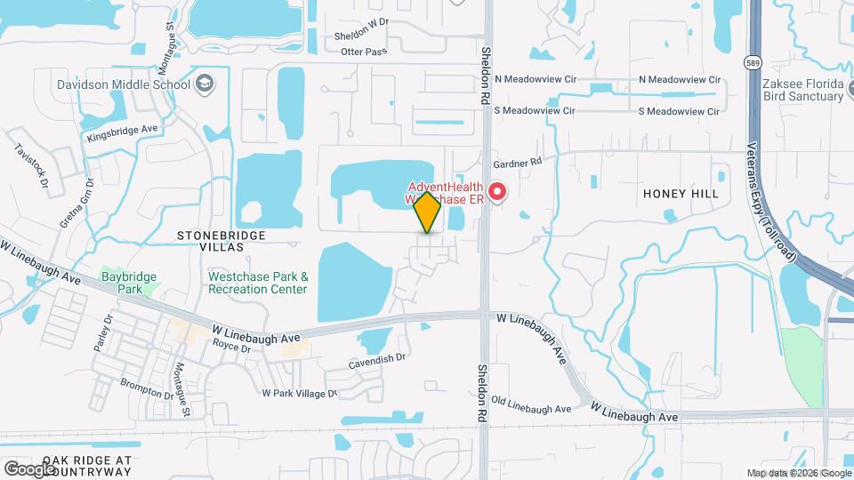 10804 Spring Mountain Pl Map and Location Details