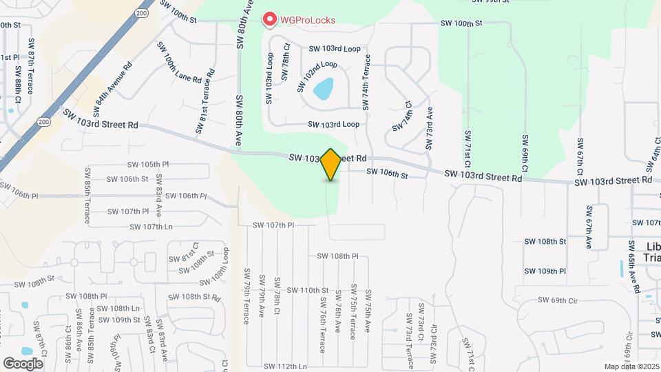 10619 SW 76th Ct Map and Location Details