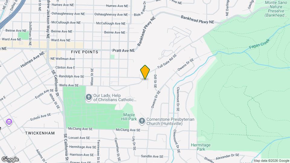 1908 Toll Gate Rd SE Map and Location Details