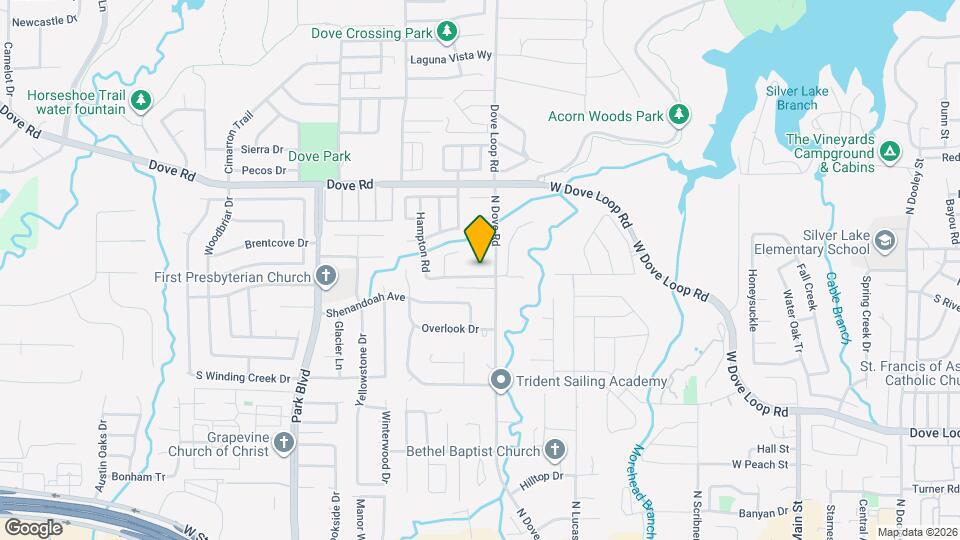 1408 Hampton Rd Map and Location Details