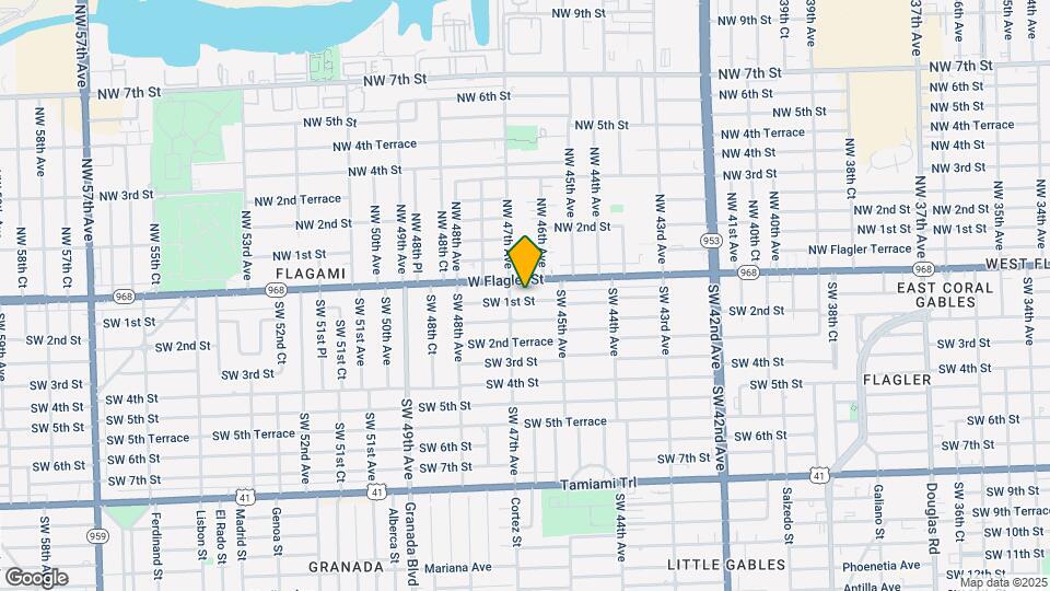 4625 SW 1st St Mapa y Detalles de la Ubicación