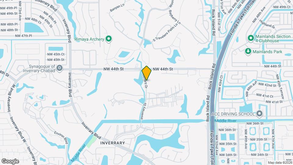 4222 Inverrary Dr Map and Location Details