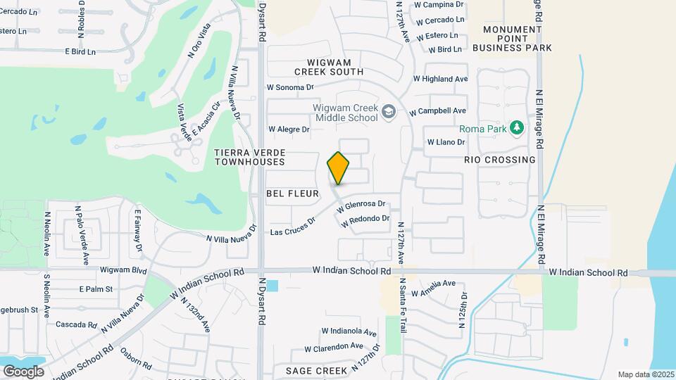 12857 W Apodaca Dr Map and Location Details
