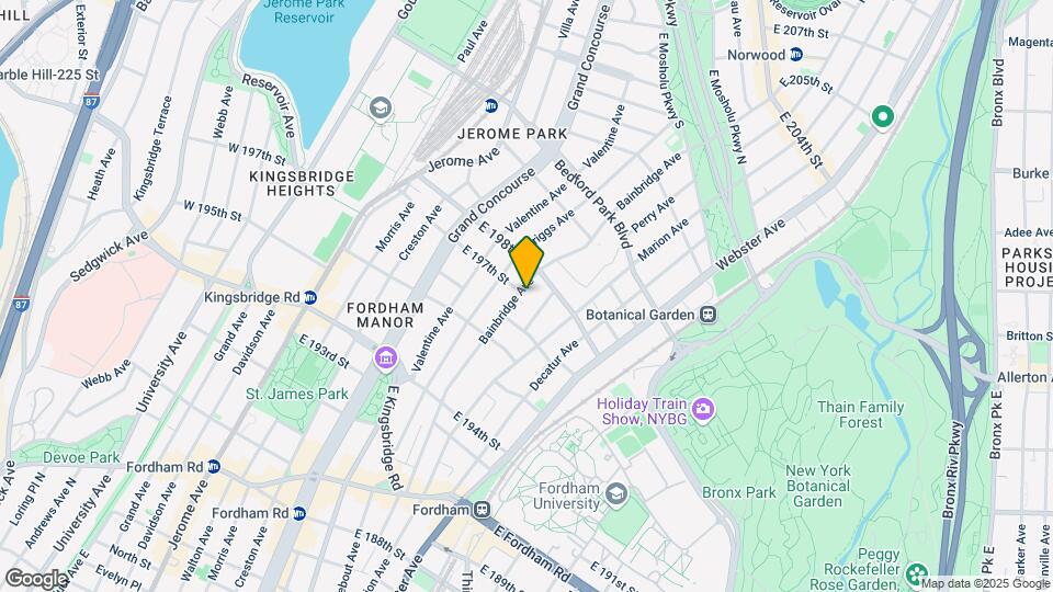 2786-2788 Bainbridge Ave Mapa y Detalles de la Ubicación