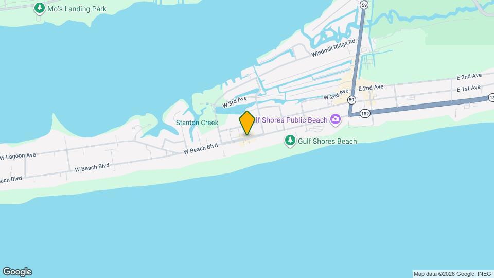 303 W Beach Blvd Map and Location Details
