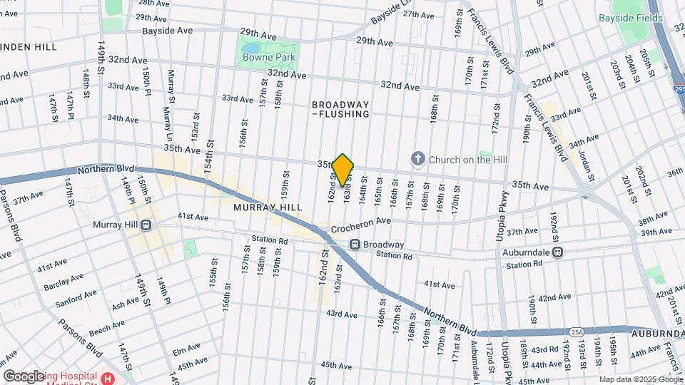35-40 163rd St Map and Location Details
