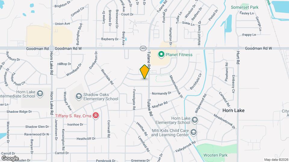 3405 Laurelwood Dr Map and Location Details
