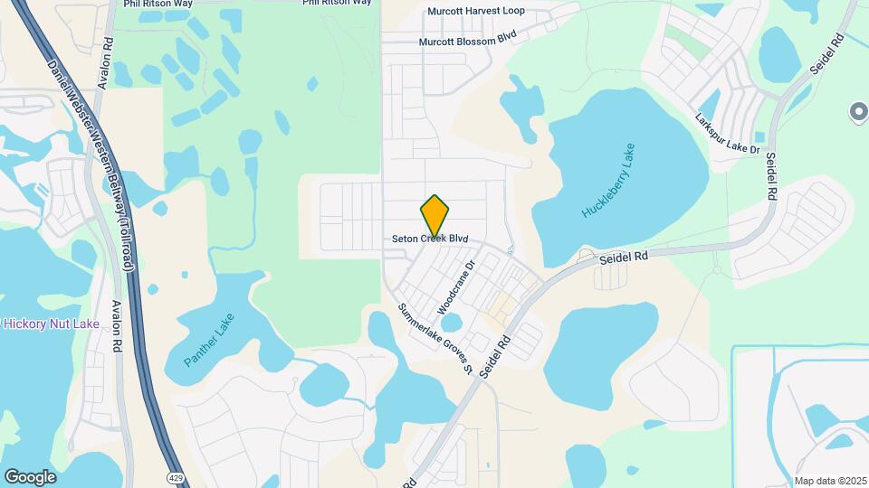 14704 Seton Creek Blvd Map and Location Details