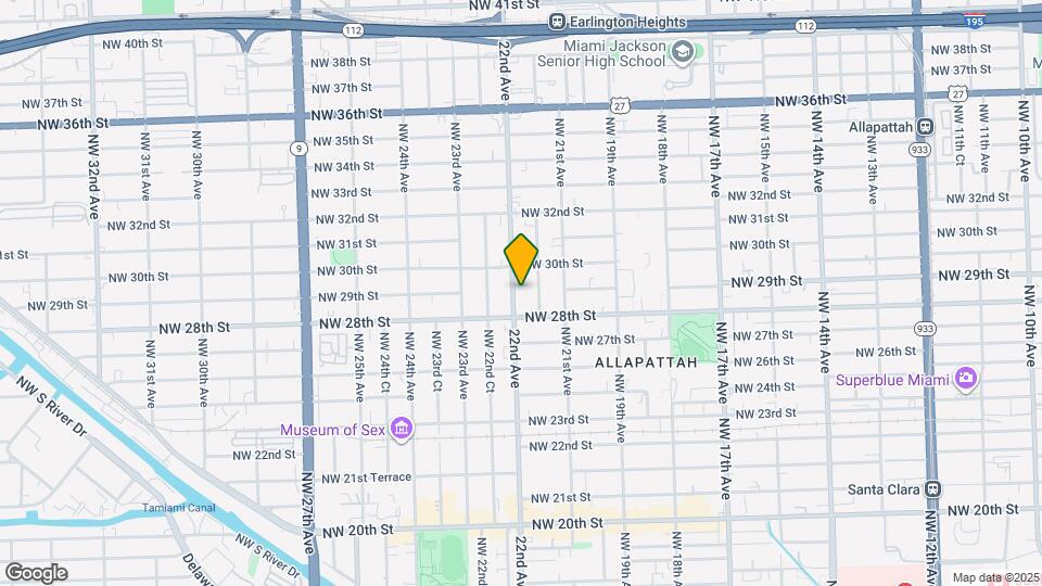 2855 NW 22nd Ave Map and Location Details