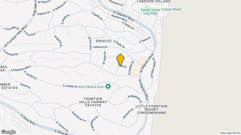 11023 N Walsh Dr Map and Location Details