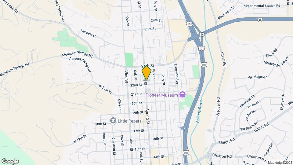 2206 Spring St Mapa y Detalles de la Ubicación