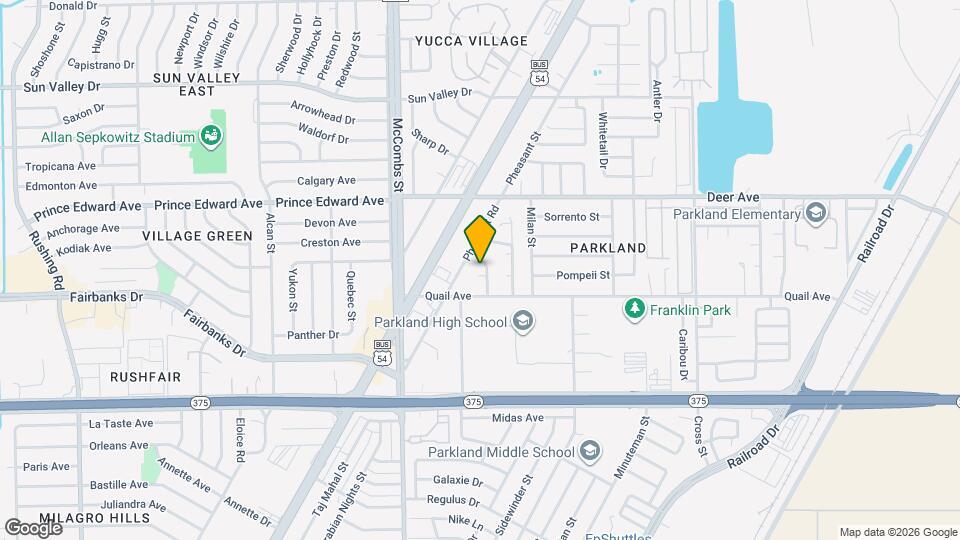 10125 Potomac St Map and Location Details