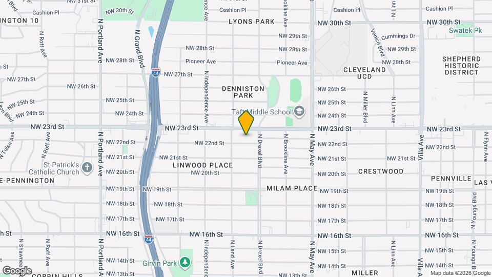 3121 NW 22nd St Map and Location Details