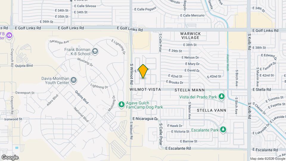 3114 S Vaughn Dr Map and Location Details