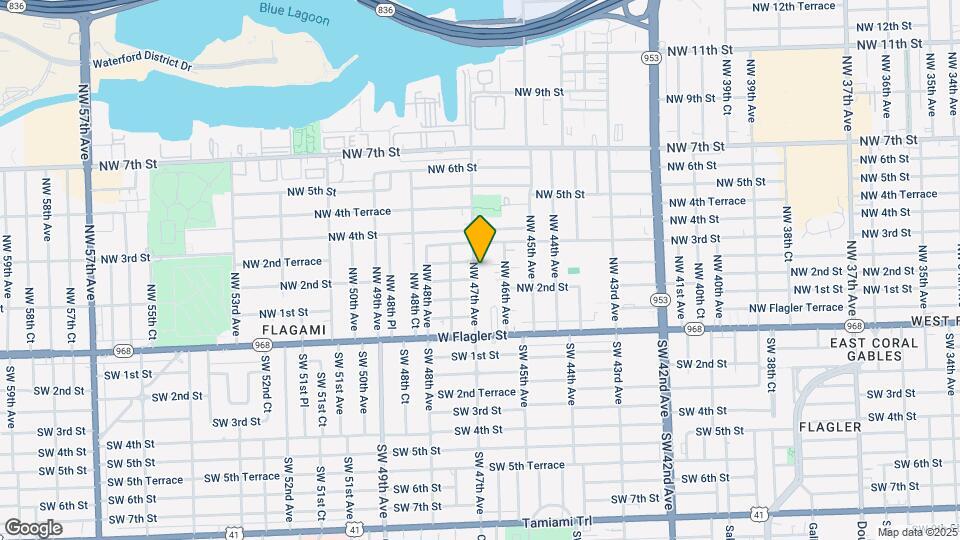 201 NW 47th Ave Map and Location Details