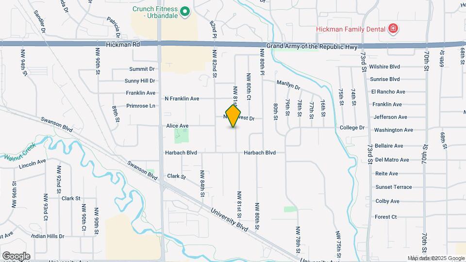 1856 NW 81st St Map and Location Details