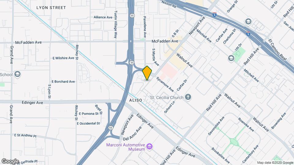 14811 Newport Ave Mapa y Detalles de la Ubicación