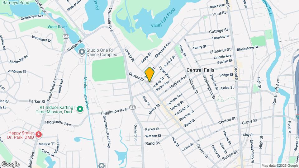 915 Dexter St Map and Location Details