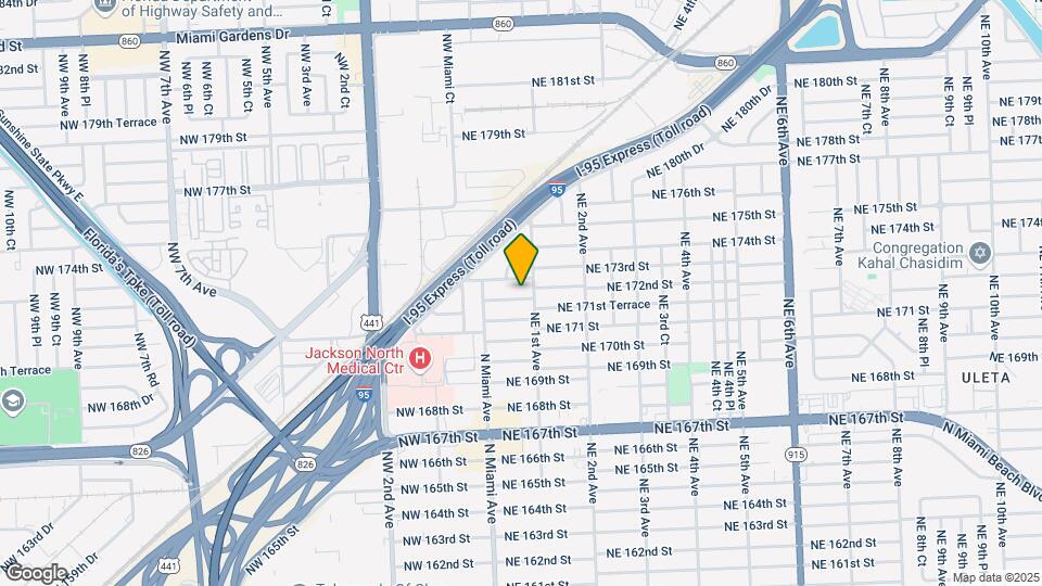 75 NE 172nd St Map and Location Details