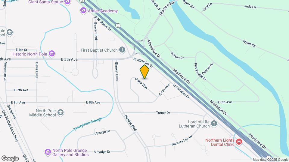656 Ouida Way Map and Location Details