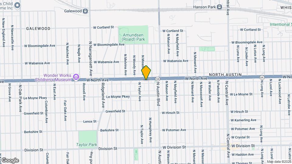 6033 W North Ave Map and Location Details