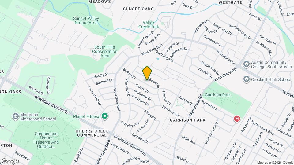 2528 Berkett Dr Map and Location Details