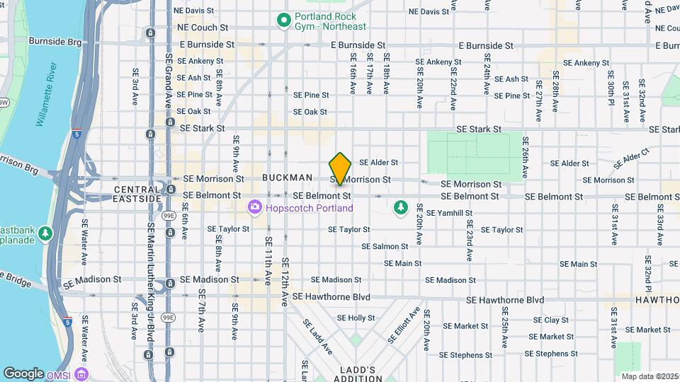 822 SE 15th Ave Map and Location Details
