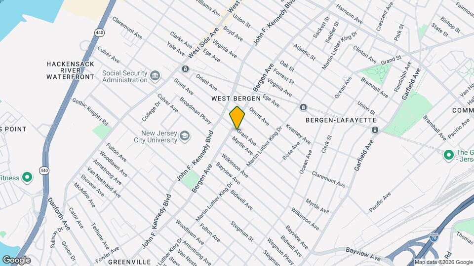 147 Grant Ave Map and Location Details