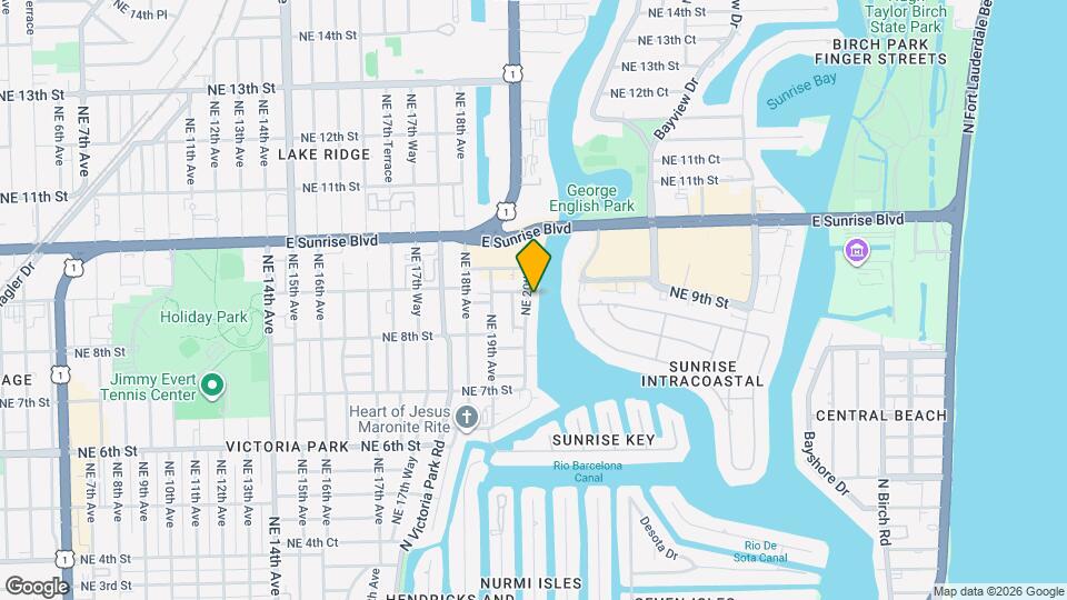 830 NE 20th Ave Map and Location Details