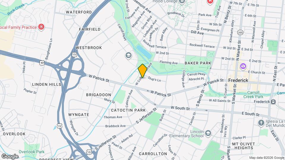 The Terrace Map and Location Details