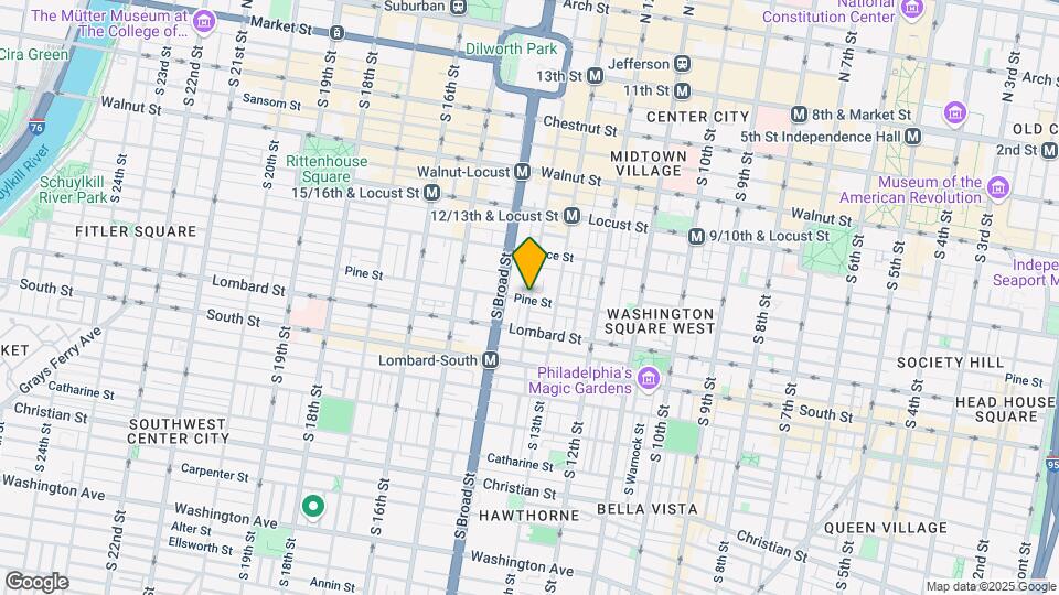 1331 Pine St Map and Location Details