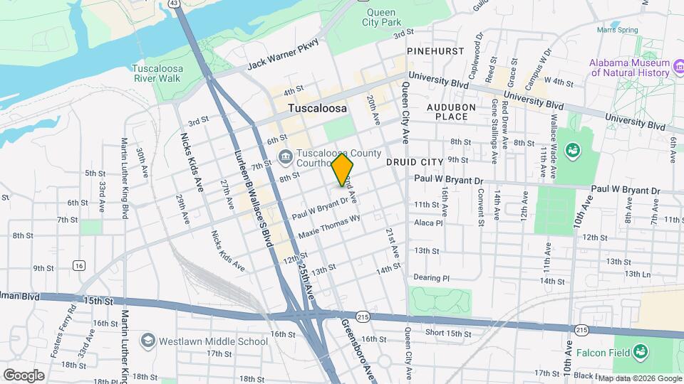 2209 9th St Map and Location Details