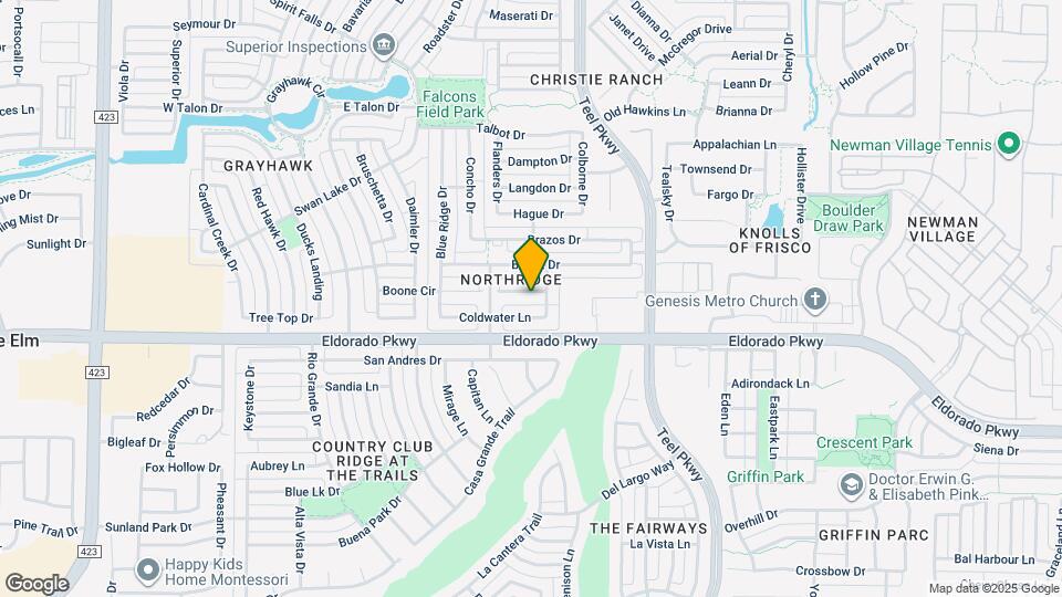 2229 Goliad Cir Map and Location Details