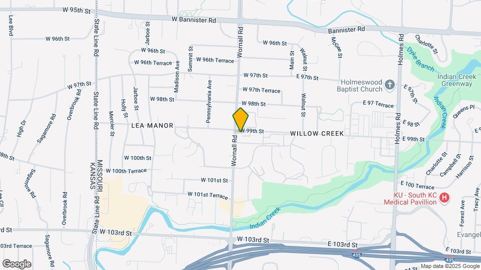 Willow Creek Map and Location Details