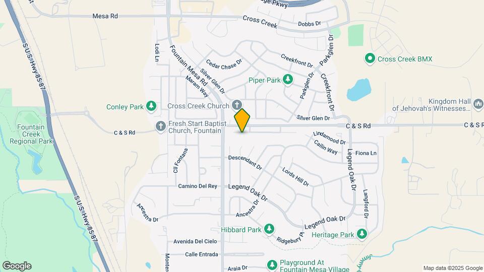 7145 Josh Byers Way Map and Location Details
