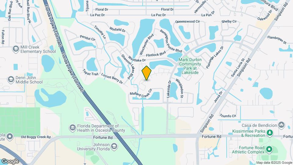2116 Cypress Bay Blvd Map and Location Details
