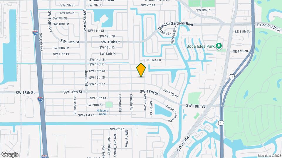 820 SW 16th St Map and Location Details