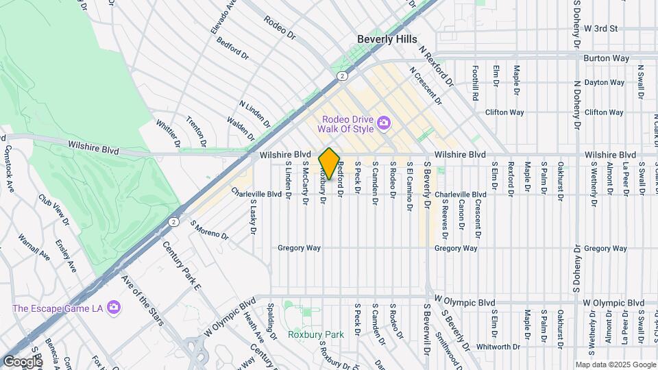 144 S Roxbury Dr Map and Location Details
