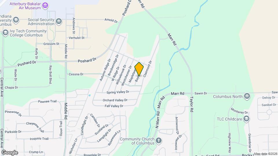 4663 Bayview Dr Map and Location Details