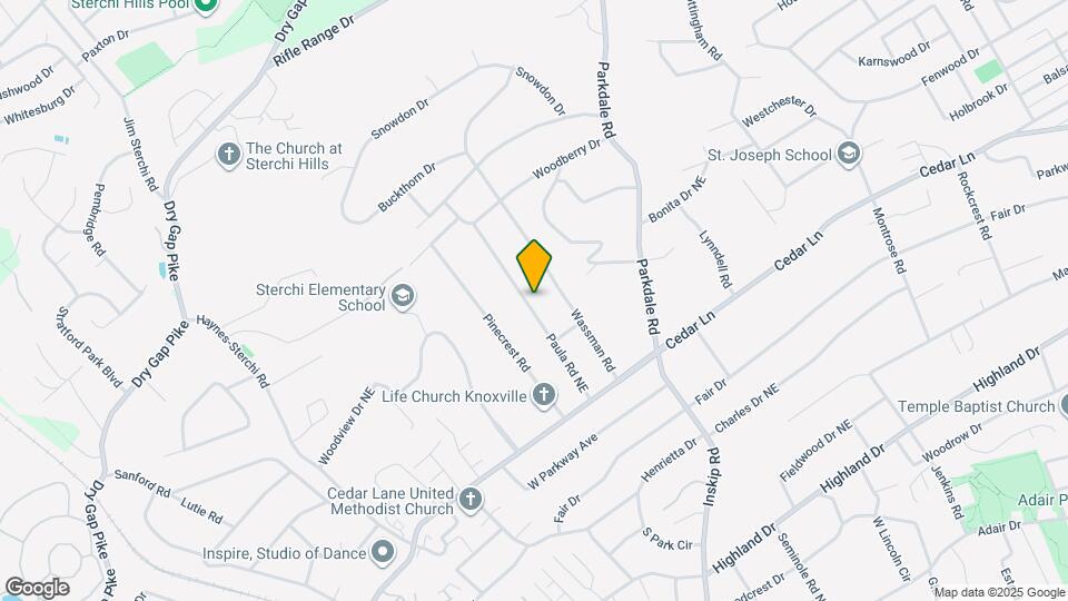 5600 Paula Rd NE Map and Location Details