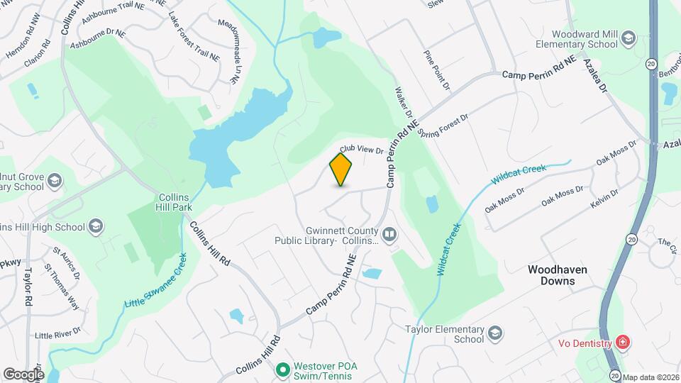 450 Fairway Walk Dr NE Map and Location Details