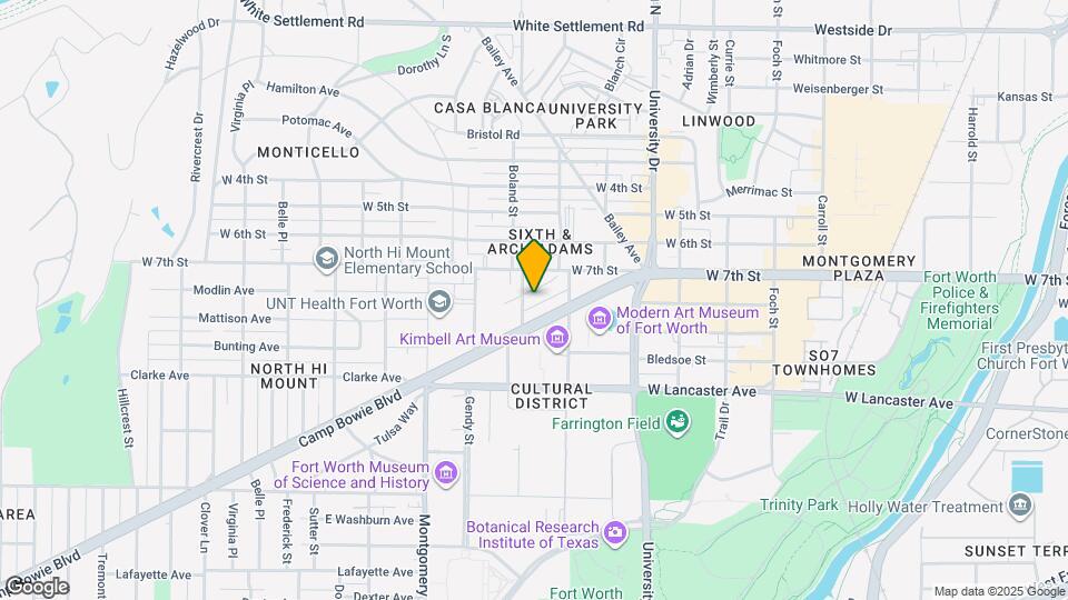 3333 Darcy St Map and Location Details