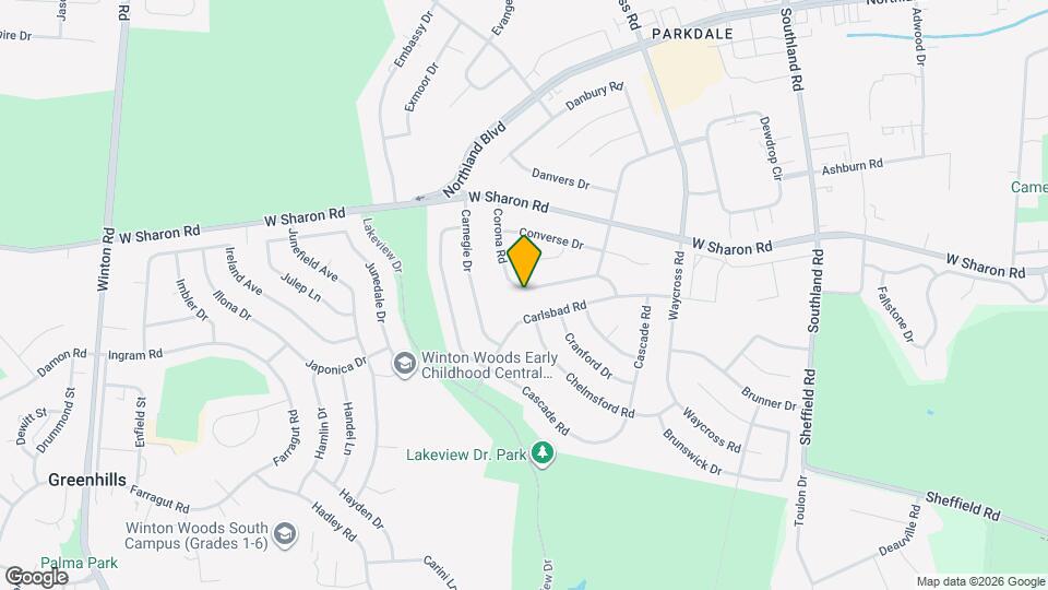 10941 Corona Rd Map and Location Details