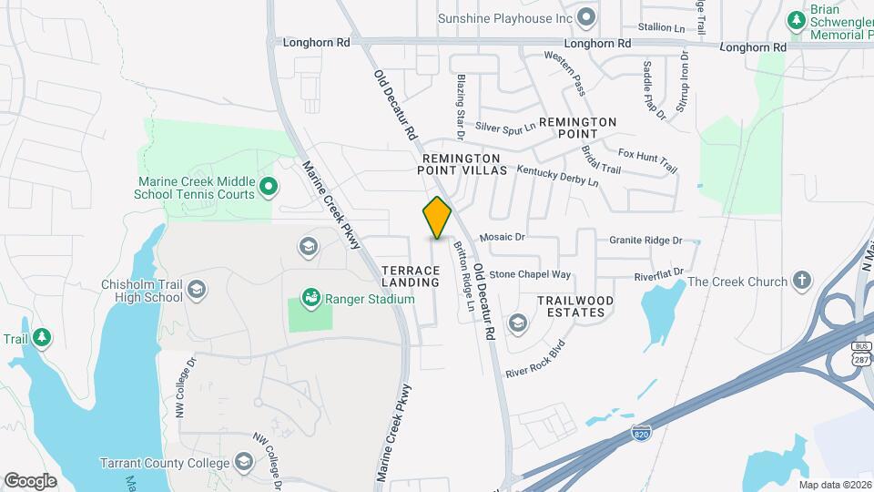 5412 Austin Ridge Dr Mapa y Detalles de la Ubicación