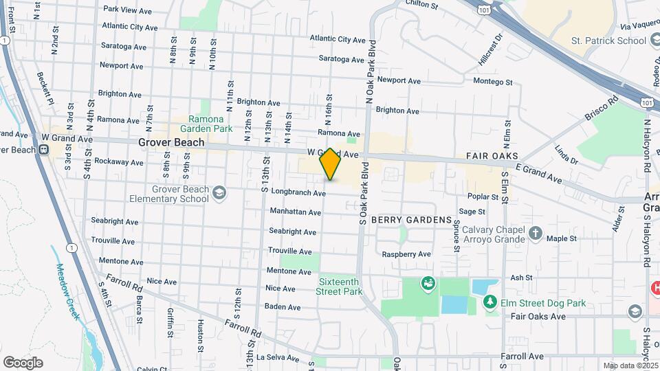 265 N 16th St Mapa y Detalles de la Ubicación