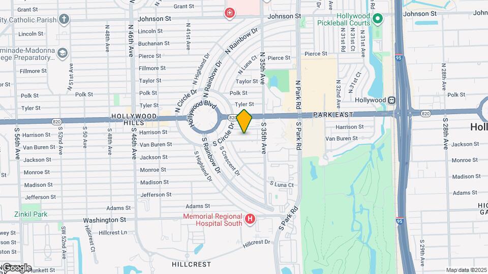 3601 Van Buren St Map and Location Details