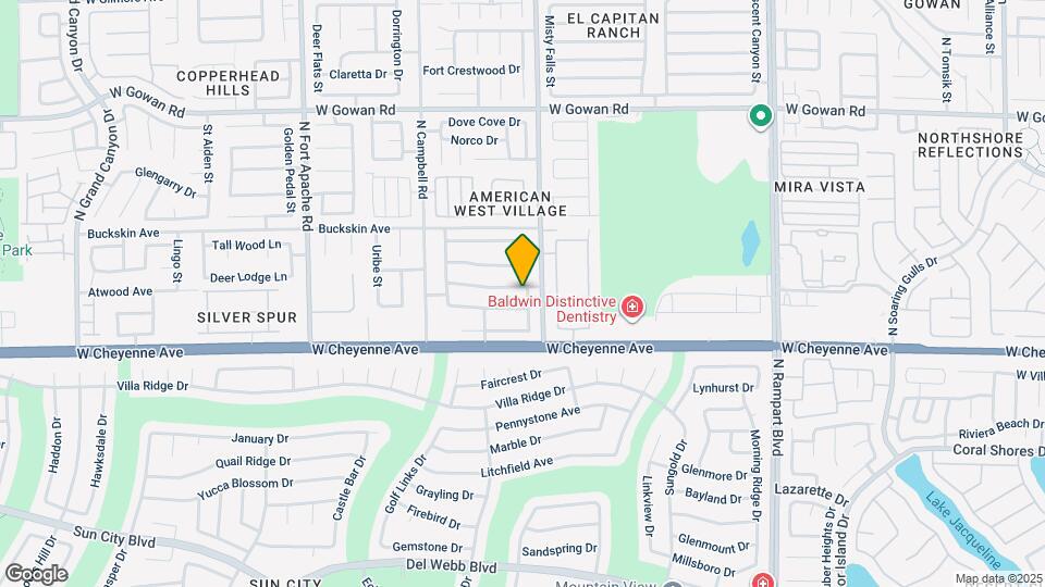 8909 Chenin Ave Map and Location Details