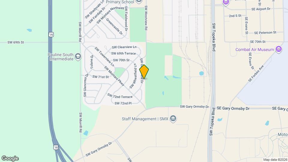 7110 SW Greenview Dr Map and Location Details