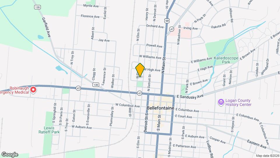 224-226 W Brown Ave, Unit 224 Map and Location Details