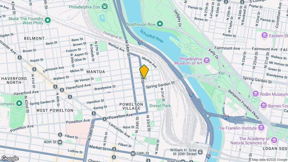 525 N 33rd St Map and Location Details